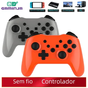 GAMINJA-وحدة تحكم لاسلكية لجهاز Nintendo Switch ، بدون زمن انتقال ، لوحة ألعاب بلوتوث ، عصا تحكم للكمبيوتر الشخصي ، وحدة تحكم في الألعاب ، PS3 ، صندوق تلفزيون 8 لوحة مبيعات رئيسية لجهاز استقبال Denon - No2