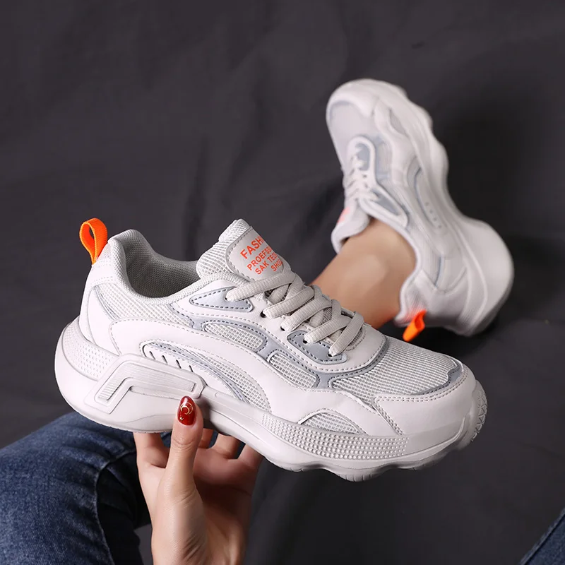 

Fashion Comfortable Daily Outdoor Luxury Women's Shoes Women's Causal Sneakers Mesh Lightweight Platform Breathable Running Shoe