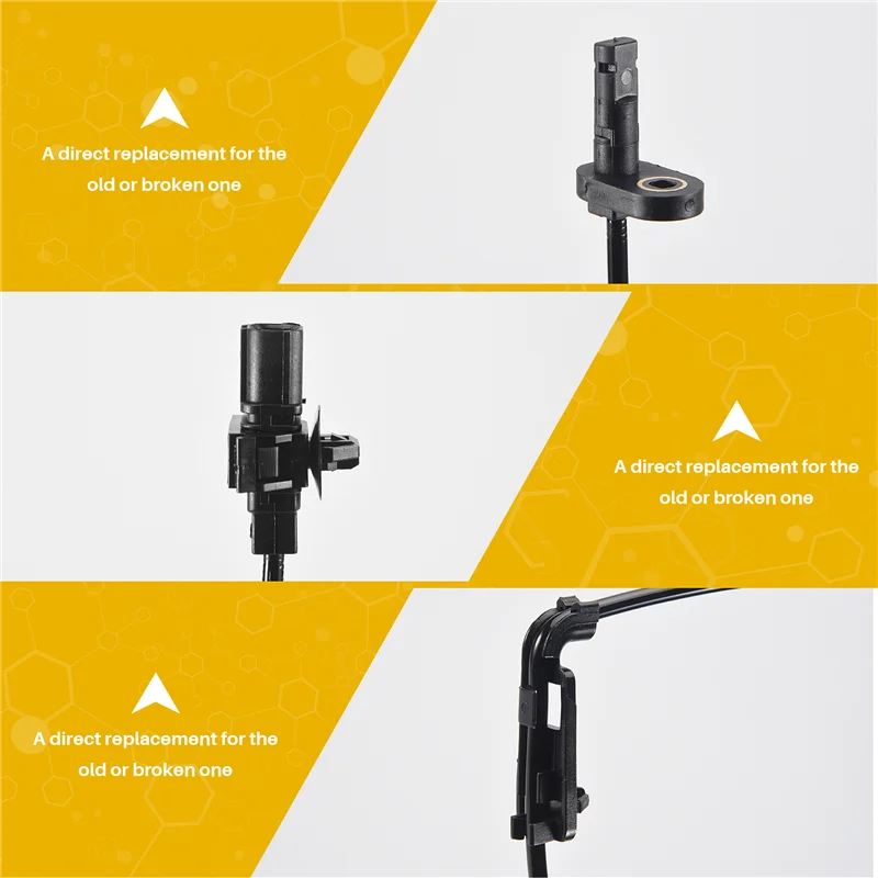 Sensor de velocidad de rueda delantera derecha/izquierda ABS, 2 uds., apto para Honda Civic 2006-2011 57450-SNA-003 57455-SNA-003-AU62
