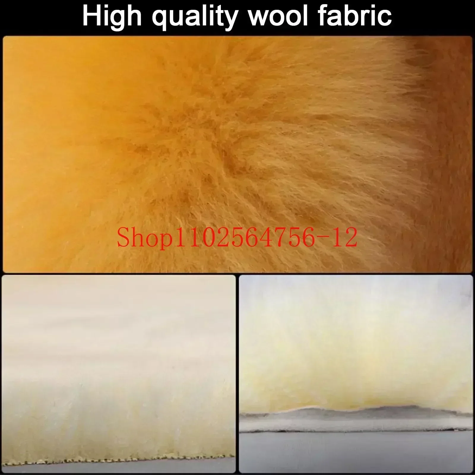 Car Winter Wool Warm Front Seat Cover Luxury High Quality Australian Fur Seat Cushion Auto Interior Accessories