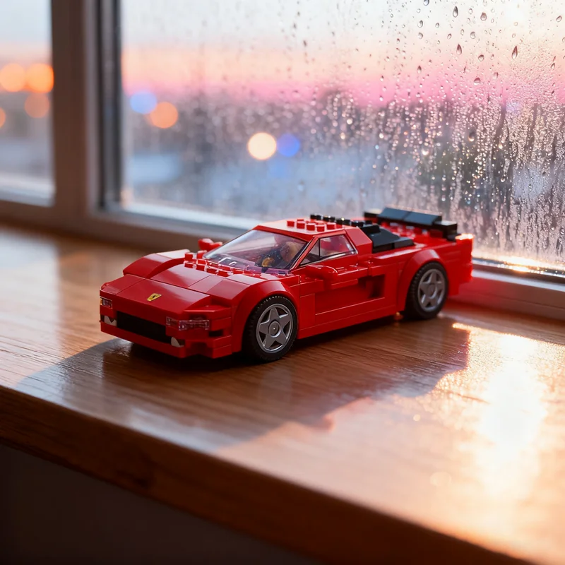 

249 шт. MOC Jp Cars NSX City Champions супер модель автомобиля строительные блоки строительные игрушки идея для рождественского подарка кирпич образование
