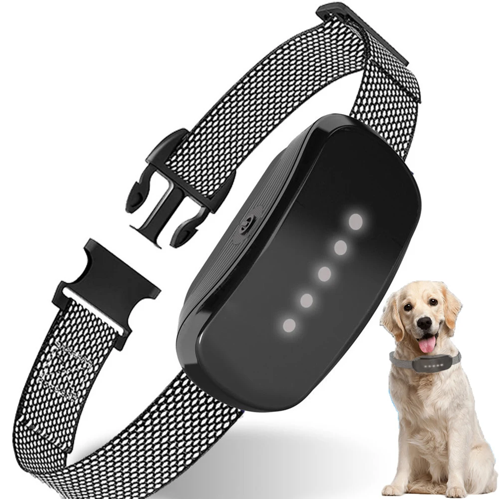 

Dog Bark Collar Waterproof Rechargeable Adjustable Sensitivity Anti Barking Control Collar For Small Medium Large Dogs Wholesale