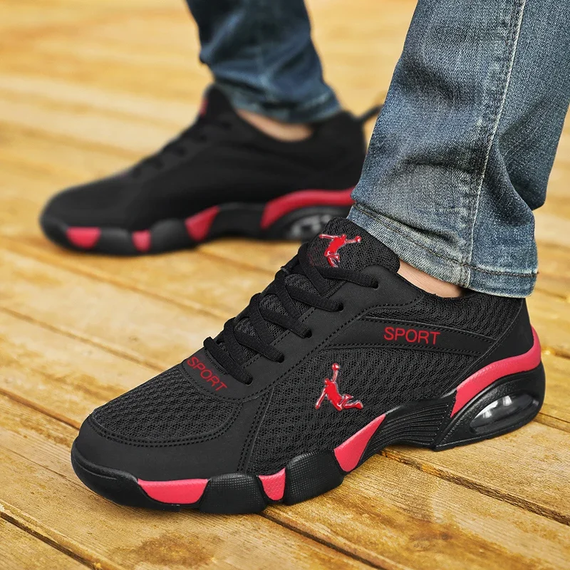 Męskie buty do tenisa codzienne trampki buty sportowe na świeżym powietrzu letnie oddychające buty sportowe Tenis Masculino Zapatillas De Deporte