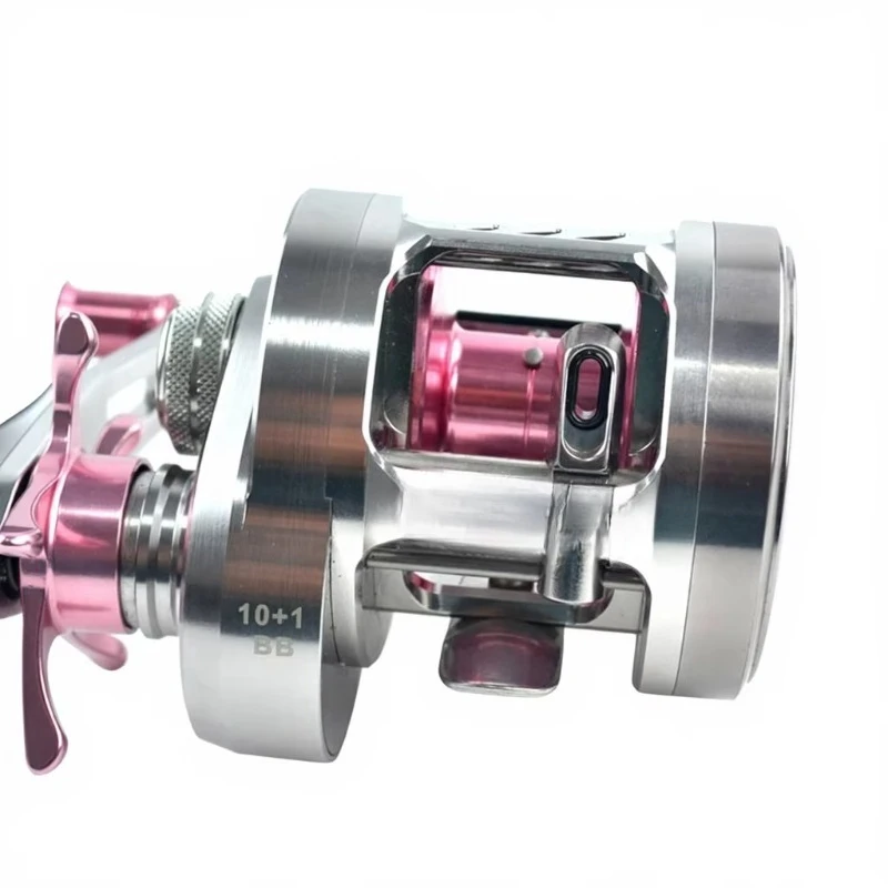 Maximum resistance 12kg trolling sea fishing reel aluminum body 10 + 1BB 7.0:1 drum wheel for bait