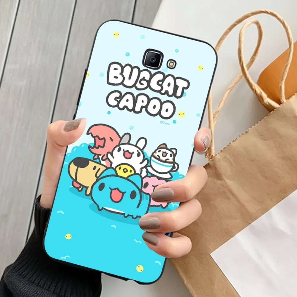 Bugcat Capoo Cartoon Phone Case For Samsung J 7 Plus 7core J7 Neo J6 Plus Prime J6 J4 J5 Mobile Cover