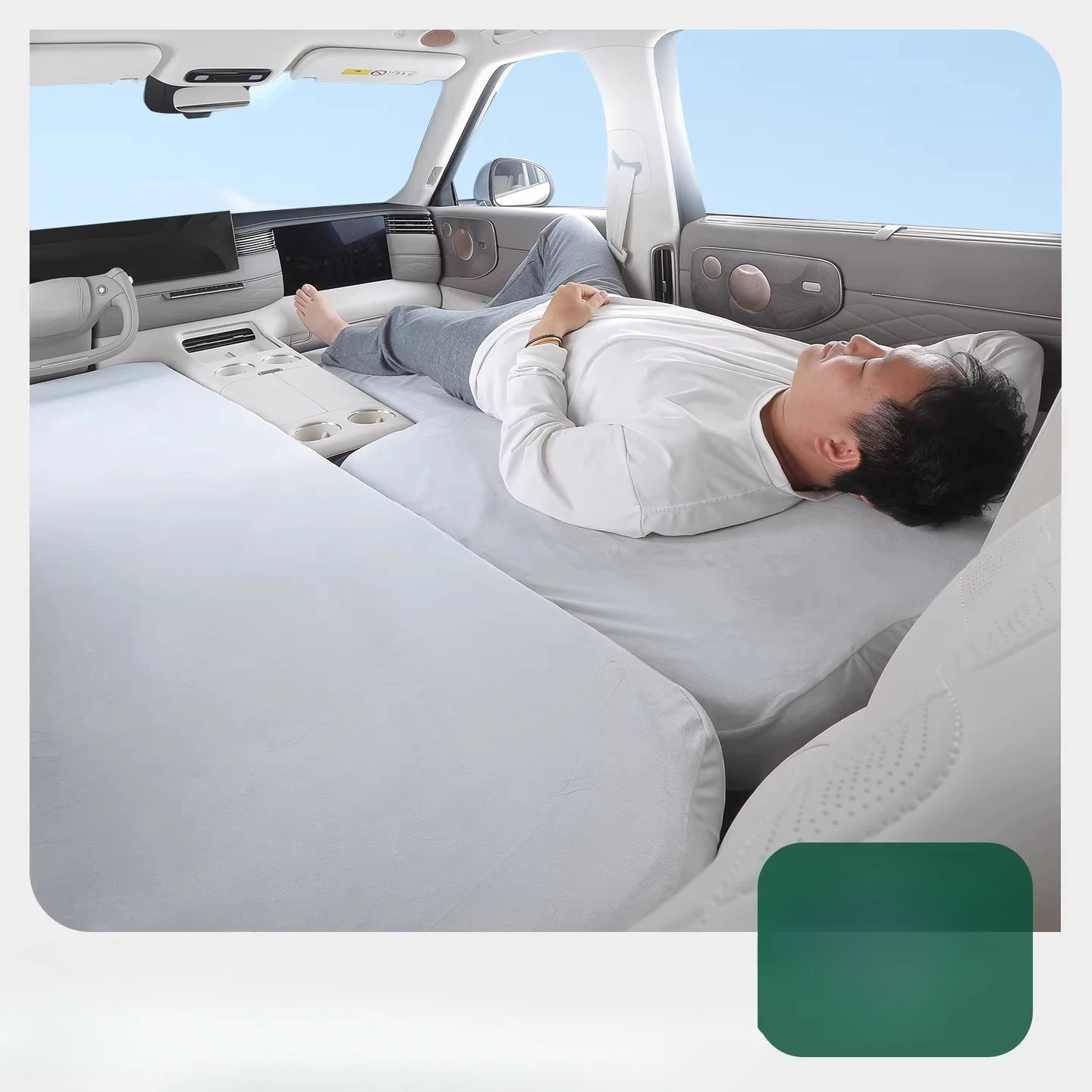 For IM LS9/IM9 car inflatable mattress camping sleeping travel bed soft (with air pump and storage bag included)
