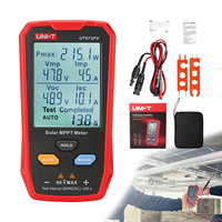 Solar Panel Tester Meter Photovoltaic Multimeter 800W, Solar MPPT Meter with Large Ultra Clear LCD, Smart MPPT Open Circuit Volt