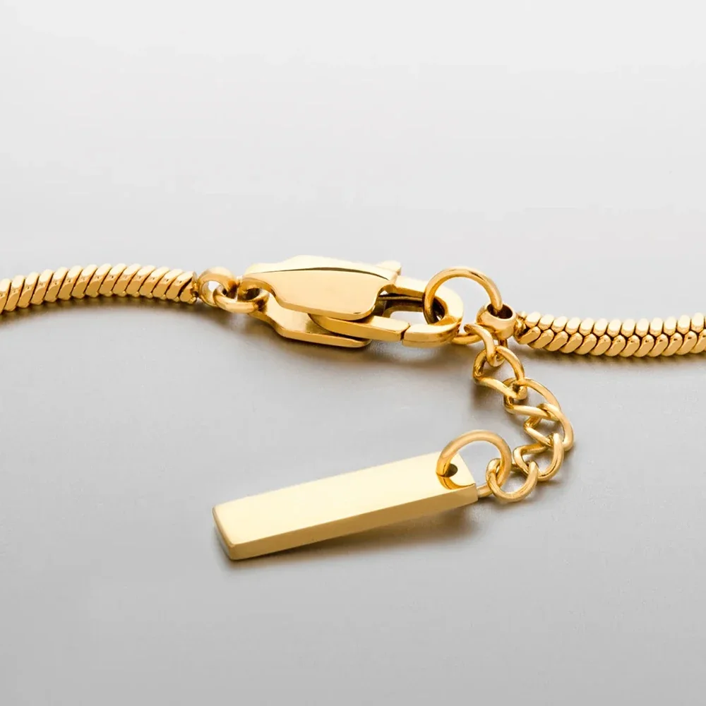 Simple Square chain Bracelet Men's Titanium steel Bracelet  Simple new Jewelry Wholesale direct Marketing