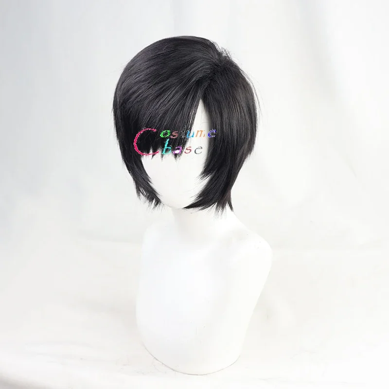 Yuffie Kisaragi game Final Fantasy VII FF7 cosplay wig short black styled heat resistant cosplay costume wig free wig cap