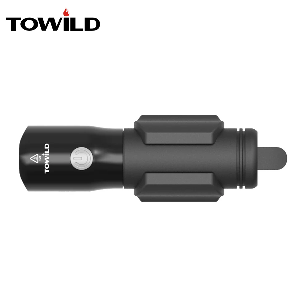 TOWILD BC05 Bicycle Headlight Waterproof 1100 Lumens MTB Cycling Flash Light Front LED Torch Light Power bank bike accessories