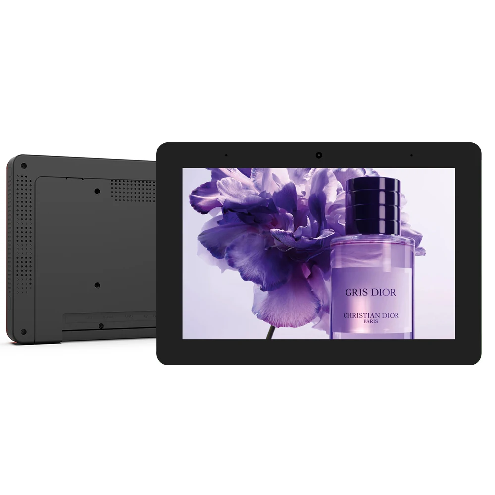 8 inch wall mounted tablet pc-PoE tablet pc, Android 11, wifi 6, 100M/1000M RJ45, Dual mic, 5 MP camera, Type-C