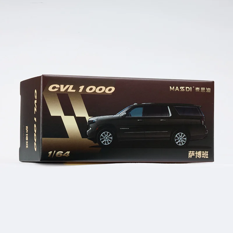 MASSDI Diecast 1/64 Scale CD1000 Escalade&CVL1000 Suburban SUV