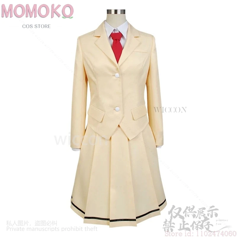 Anime WataMote Tomoko Kuroki Cosplay Kuroki Tomoko Costume Jk School Uniform Dress Lovely Lolita Halloween Party Black Wigs Cos