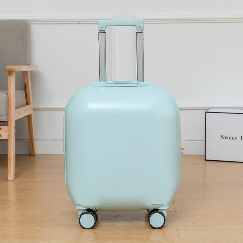 High-looking small aluminum frame trolley mini suitcase  LD012