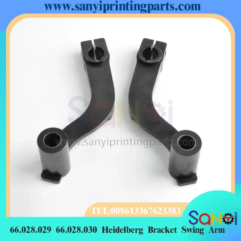 1 Pair 66.028.029 66.028.030 Heidelberg Bracket Swing Arm For SM74 SM102 Printing Machine Parts