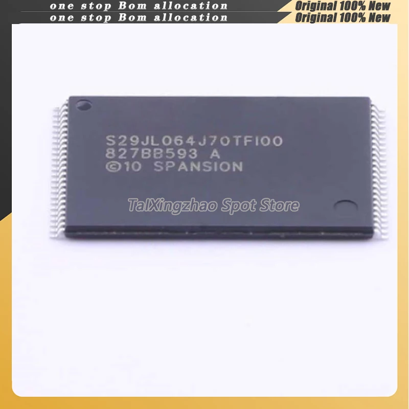 

1 шт./лот, 100% новый оригинальный S29JL064J70TFI00 S29JL064J70T 29JL064J70TFI00 TSSOP-48