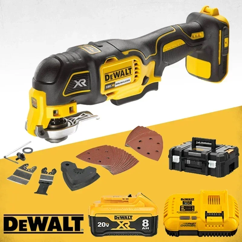 DEWALT DCS355 Oscillating Tool Kit Brushless Cordless Starlock Compatible Oscillating Multi-Tools Trimmer Saw