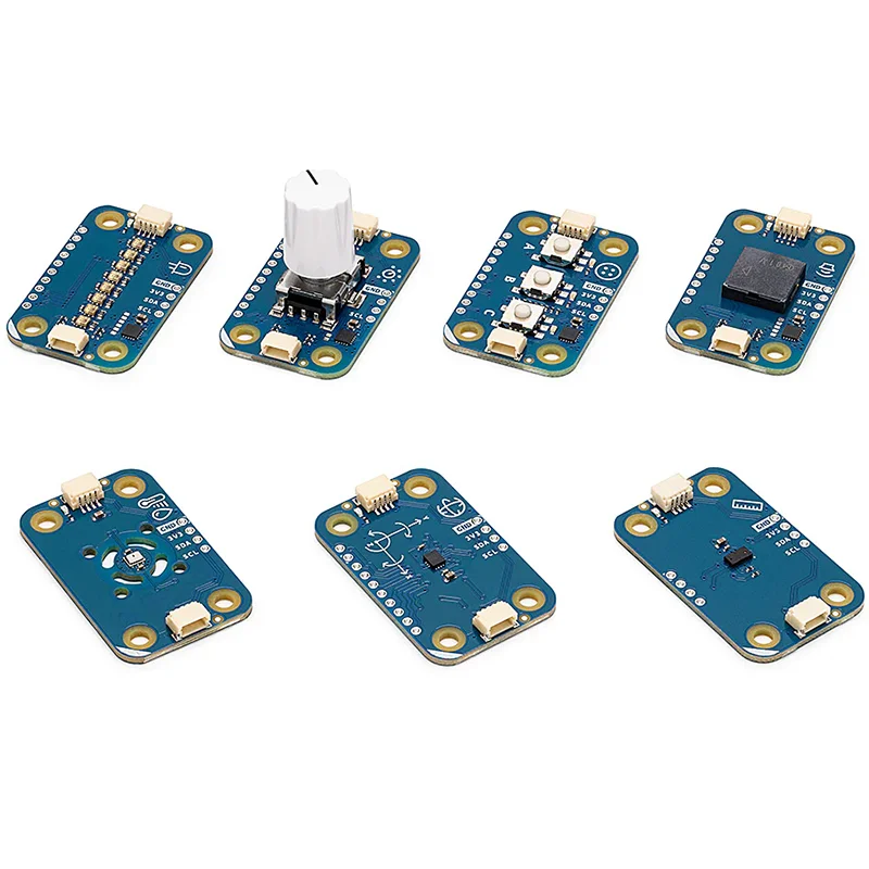 Kit Arduino Plug and Make AKX00069 Original de Italia UNO R4 WIFI Sensor Starter Kit Modulino ABX00087