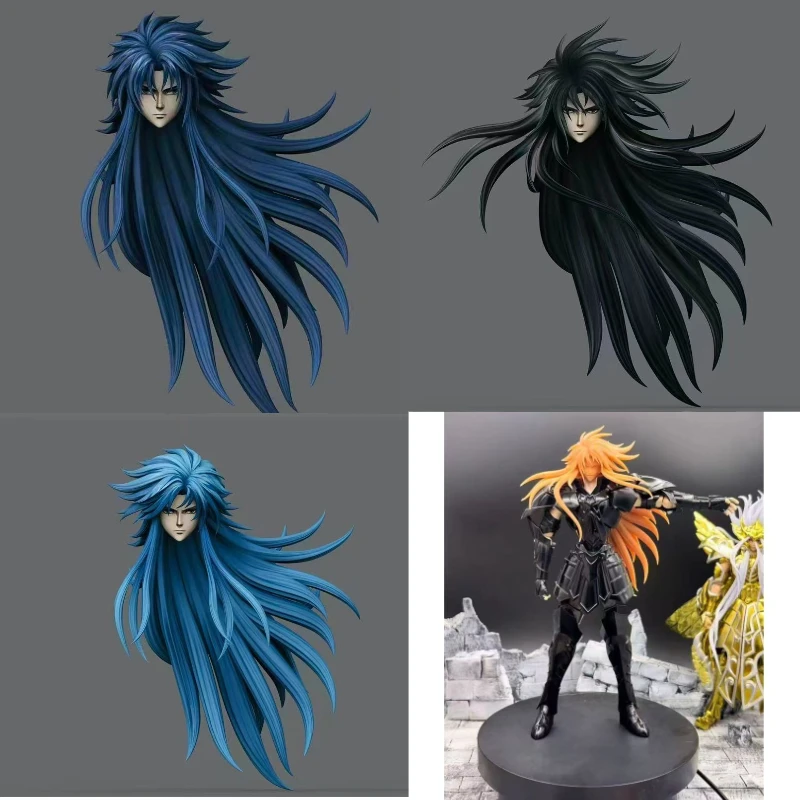 

Saint Seiya Myth Cloth EX Gemini Asprose/Defteros Head Carving/3 Faces+Hair Lost Canvas/LC Knights of the Zodiac Figure