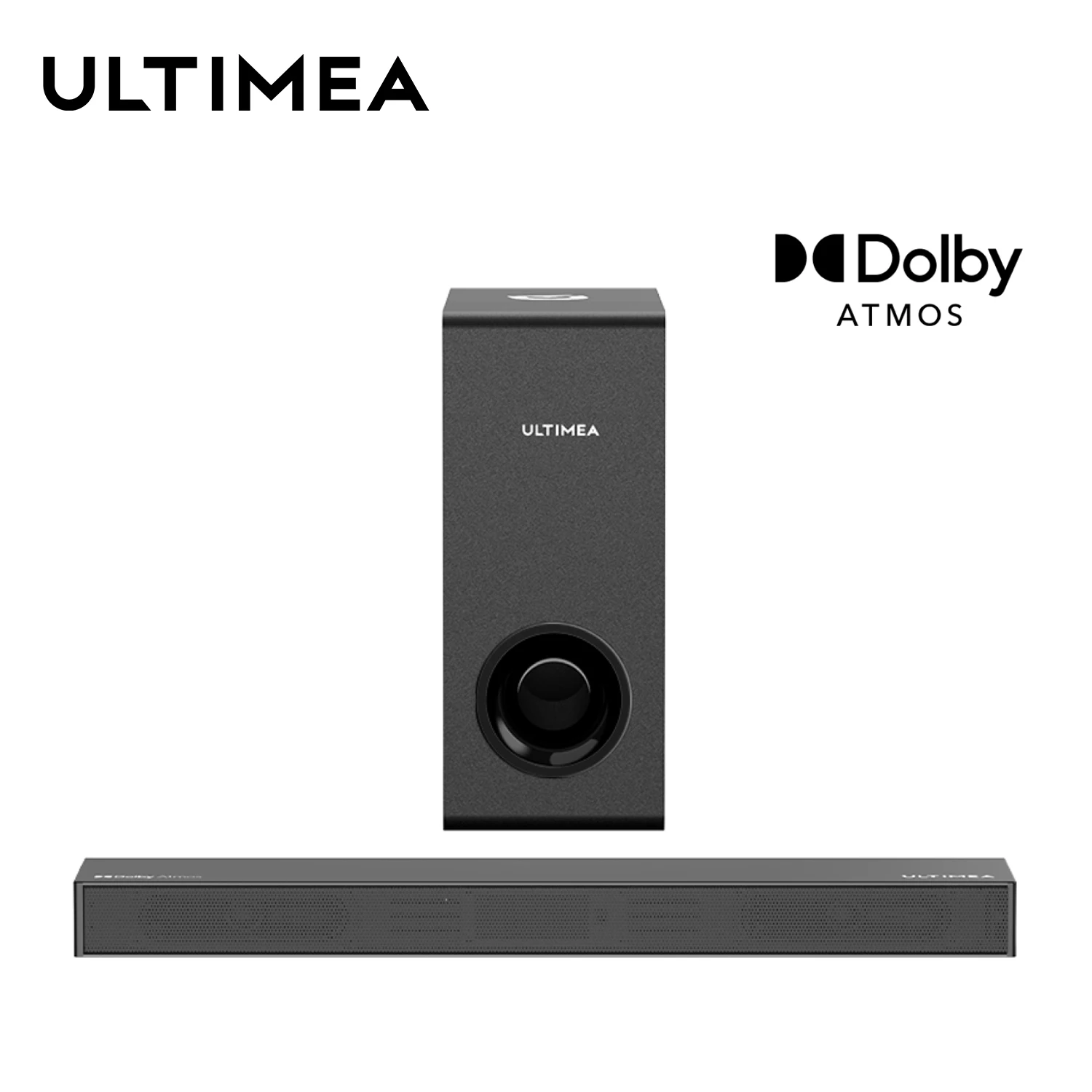 

ULTIMEA Nova S50 2.1 Sound Bar for Smart TV With Dolby Atmos, 190W Soundbar with Subwoofer,Home Theater Bluetooth Speakers
