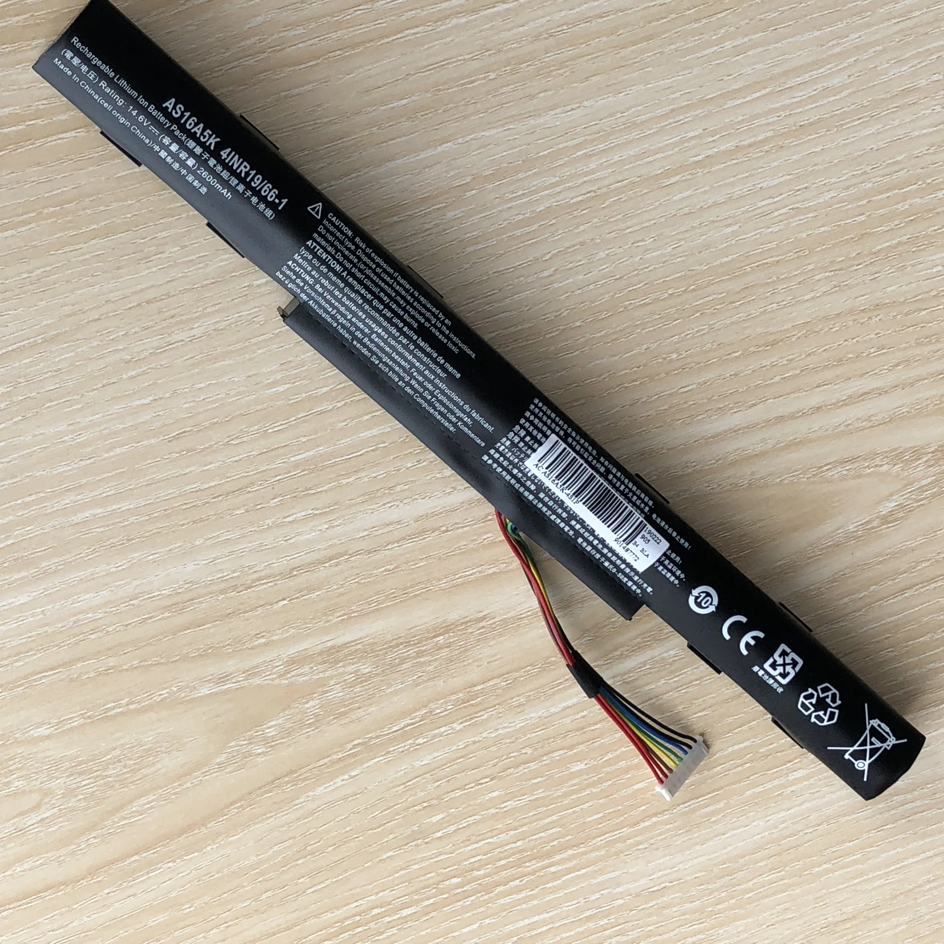 AS16A5K AS16A8K Battery for Acer Aspire E15 E5-575 N16Q2 E5-576G E5-575G E5-475 F5-573 E5-575-52JF E5-575-33BM E5-575G-76YK
