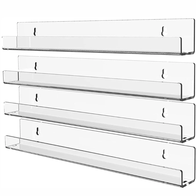 WandhangerAcryl Nagellak Displaystandaards Transparante Rack Holder