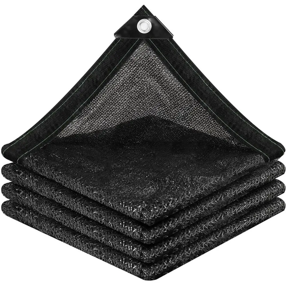 

Сетка затеняющая черная 70% светозащитная - 16x20 футов, для сада, теплиц, курятников, вольеров, томатных растений