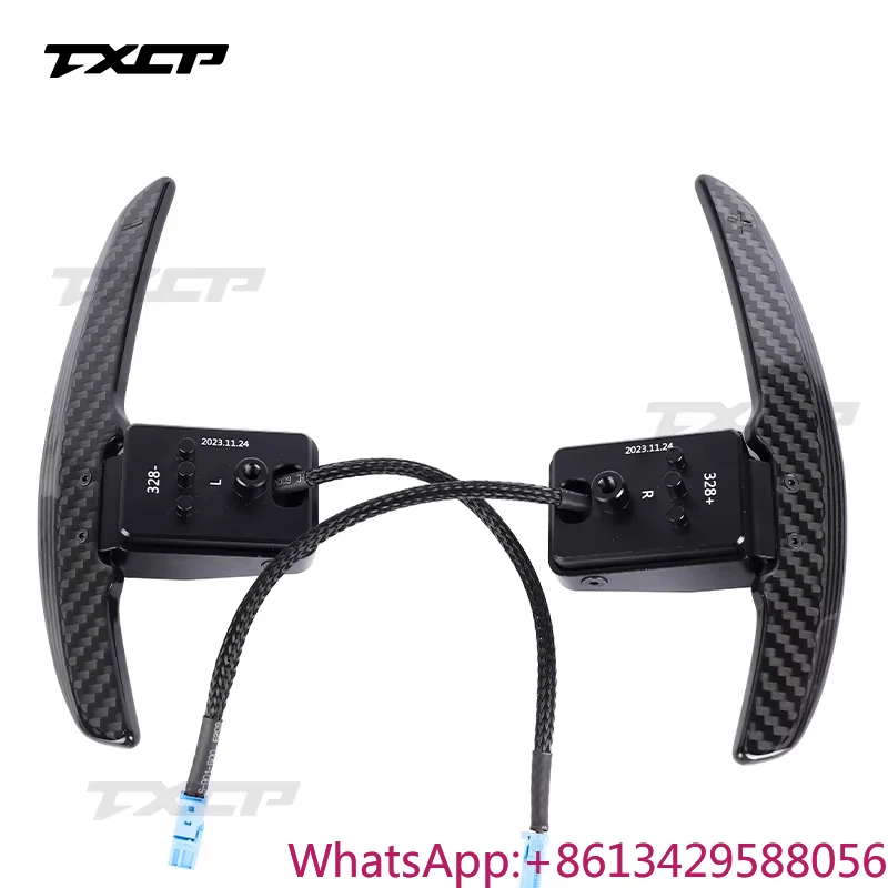 

Fit for BMW F G Car Chassis BMW 5 6 Series G30 G31 G38 G60 F90 M5 F07 F06 F12 F13 G32 M6 Carbon Fiber Magnetic Shifting Paddles