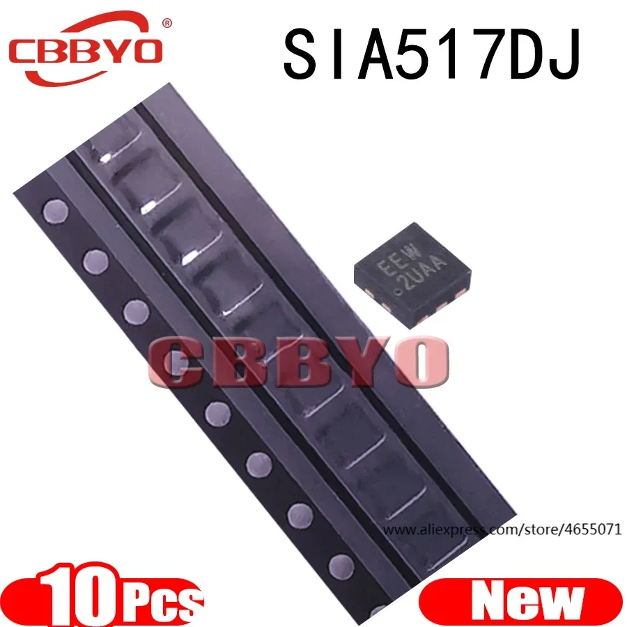 (10 stück) 100% neue SIA517DJ-T1-GE3 sia517dj eew QFN-6 chipsatz