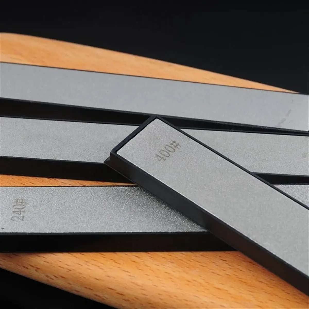 Top Sale  Sharpening Stones,6 Whetstones-240/400/800/1200/2000/3000,1Leather Strop,1 Knife Sharpening Angle Guide