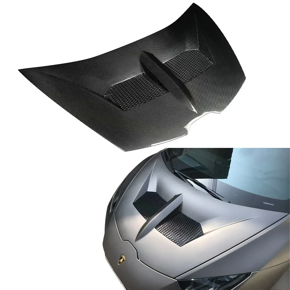 

Dry Carbon Fiber Lb Style Engine Hood for Lamborghini Huracan LP580 LP610 EVO dry carbon fiber bonnet