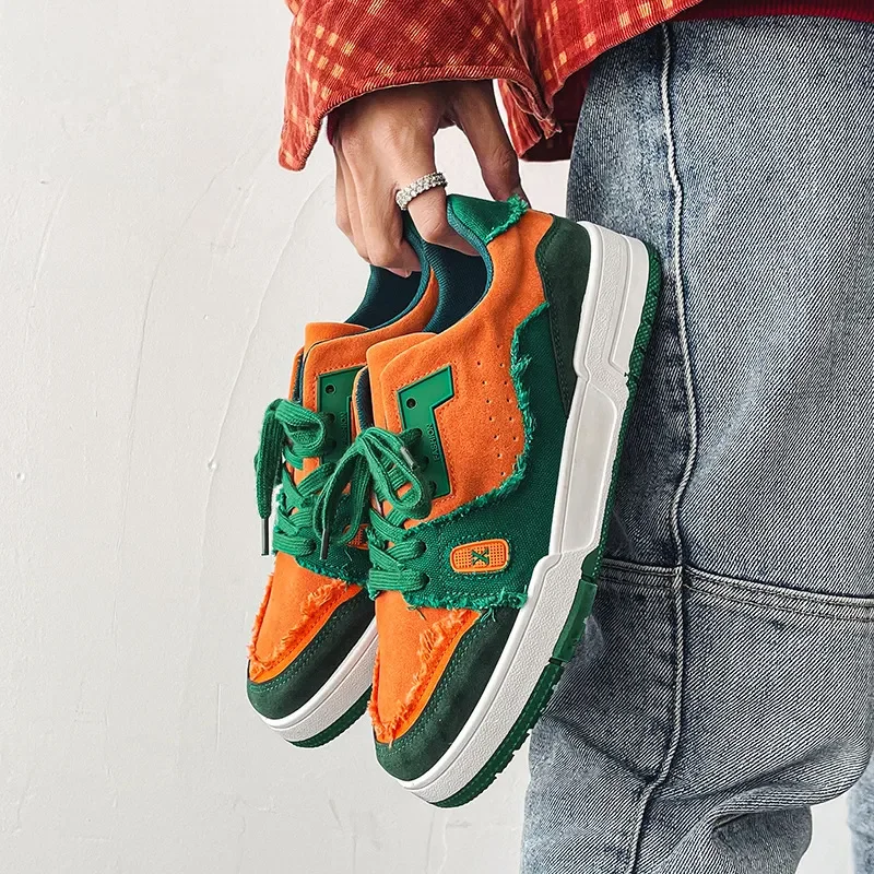 

Мужская спортивная обувь, трендовая индивидуальная мужская обувь, новинка, Лидер продаж, подходящая цветная Женская модная Студенческая Повседневная обувь 2024