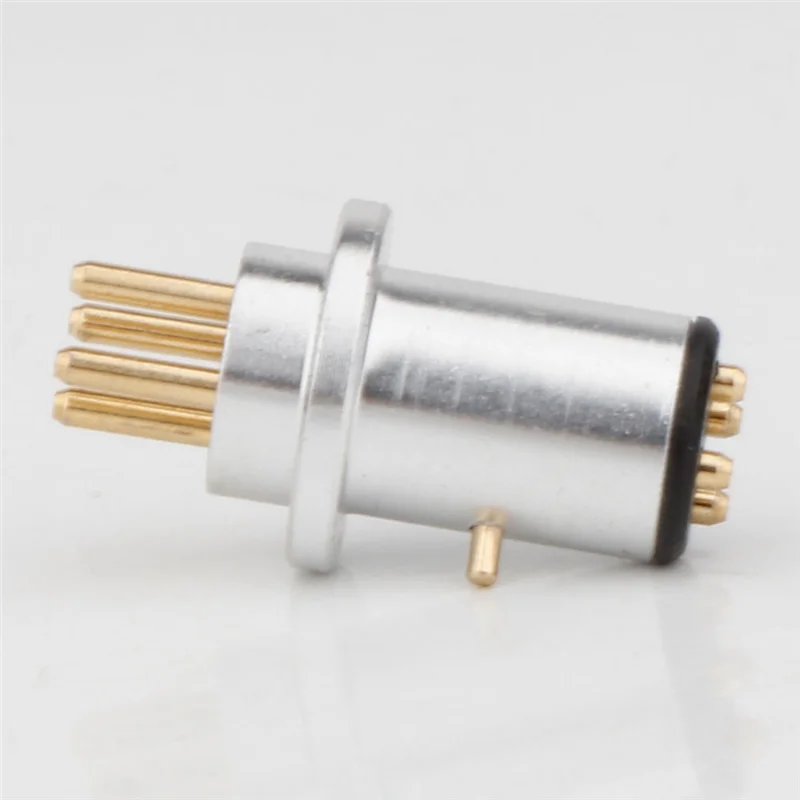 AA14 New 1 PCS DIN Gold Plated Plug Turntable Tonearm 4 Pin Male DIN Connector Parts Accessories For REGA LINN ROKSAN PROJECT GR