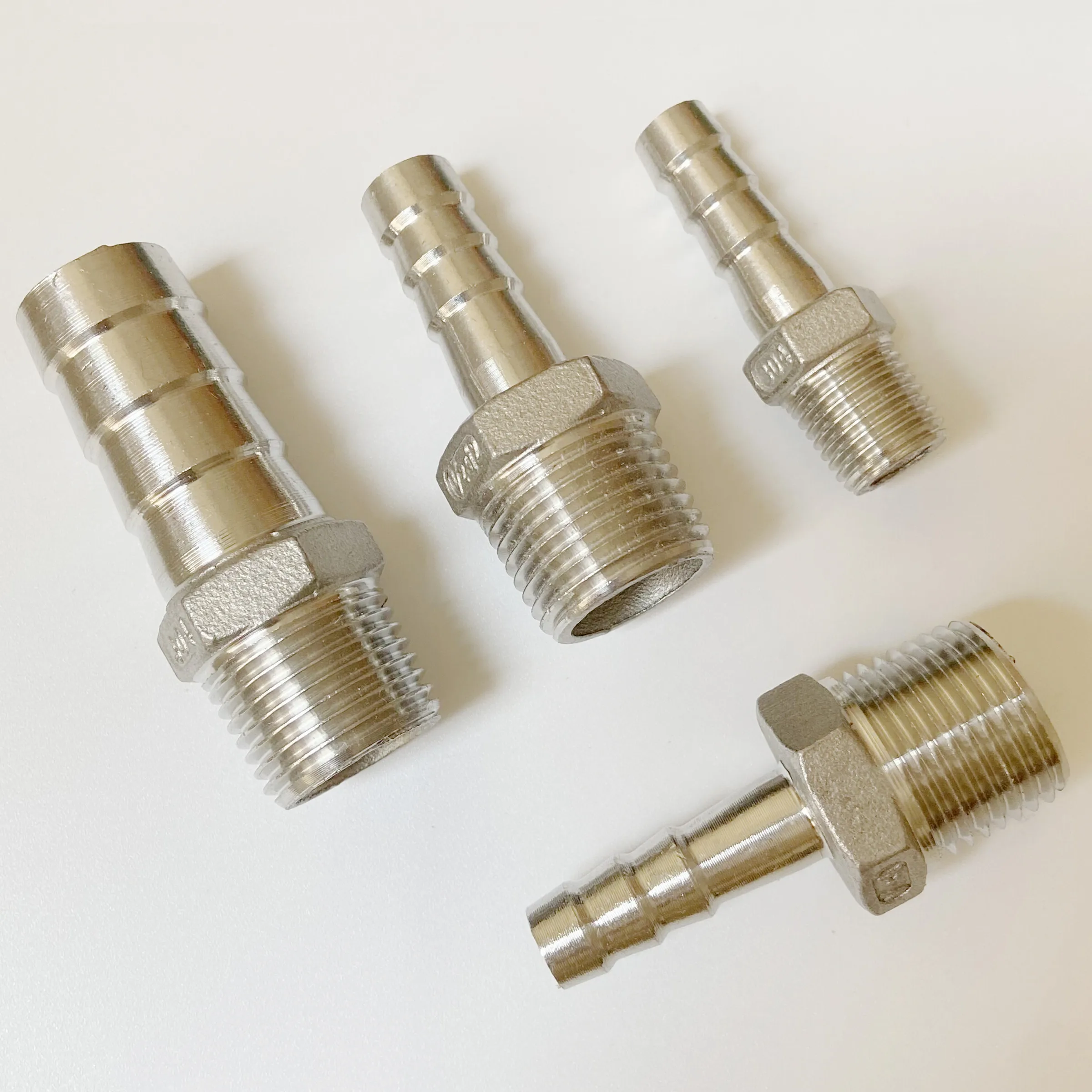 6/8/10/12/13/14/15/16/19/20mm Hose Barb x 1/8\