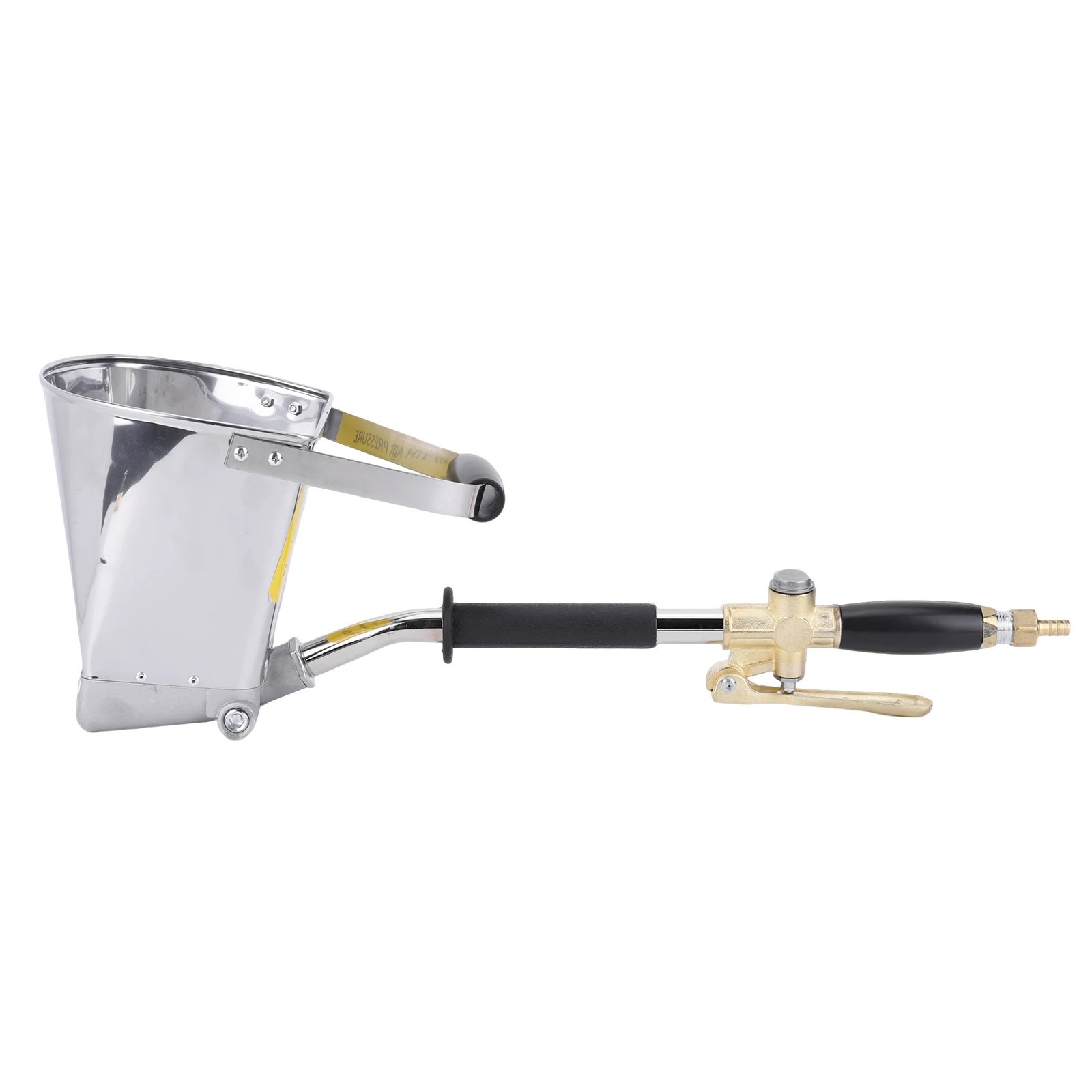 Pistola pulverizadora de argamassa de 4 jatos, pulverizador de gesso de estuco de concreto, pistola de pulverização de cimento de parede para pintura de parede