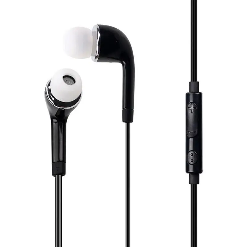 Universelle 3,5mm Stereo-Kopfhörer Sport musik Ohr stöpsel Kabel mikrofon für Xiaomi für Android iOS