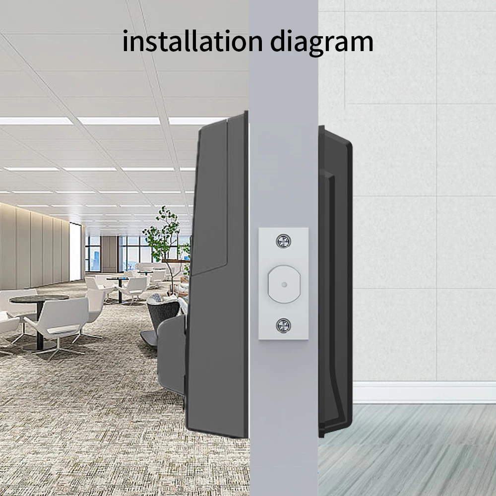 Support Tuya App Tamper Proof Fingerprint Lock for Keyless Entry Keypad Deadbolt Lock for Front Door Physical Key Remote Unlock