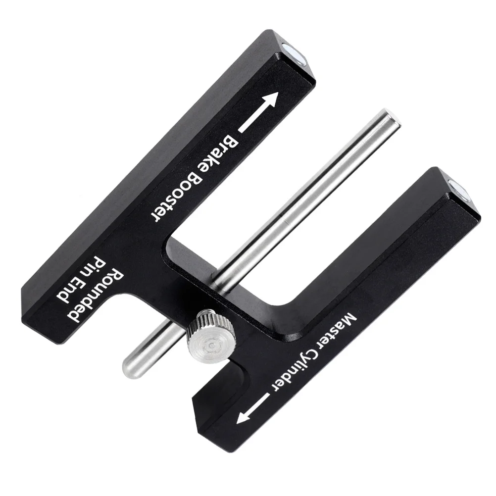 

Brake Booster Push Rod Adjustment Tool Alloy Precision Gauge for Master Cylinder Rod Length Brake System Calibration and