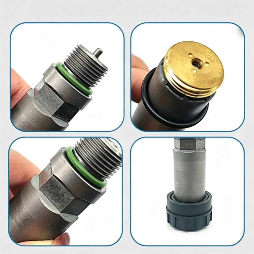 Replacement Solenoid Valve Core for CAT Hydraulic For Excavator Models E320 E323 E326 E330 E336GC Spool 18 x 86 mm