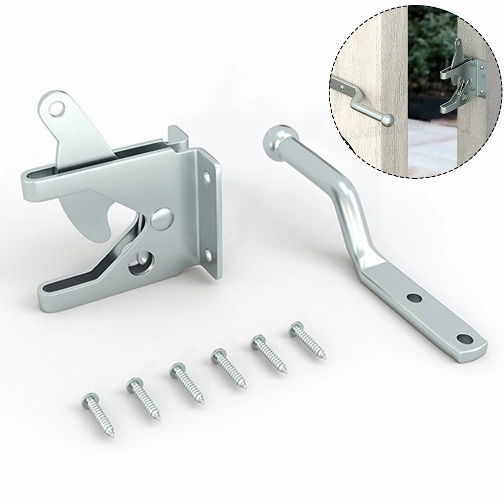 

2023 Brand New Bolt With Bolt Hinged Hinges Fence Galvanized Garden Pasture Protective Part Safety Screw Sliver