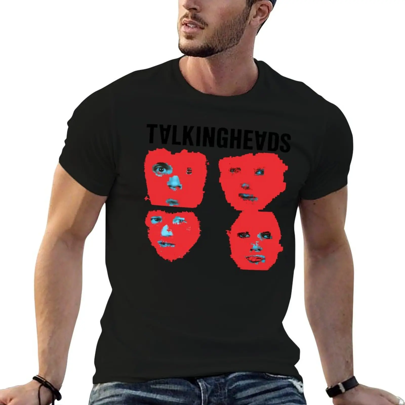 Talking Heads - Remain in Light T-Shirt custom shirt shirts graphic tees slim fit t shirts for men