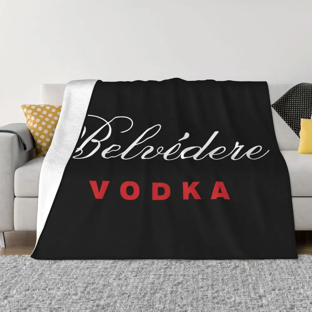 NUEVAS mantas y mantas de Vodka Belvedere, manta térmica súper suave para interiores y exteriores para sala de estar, dormitorio, viajes