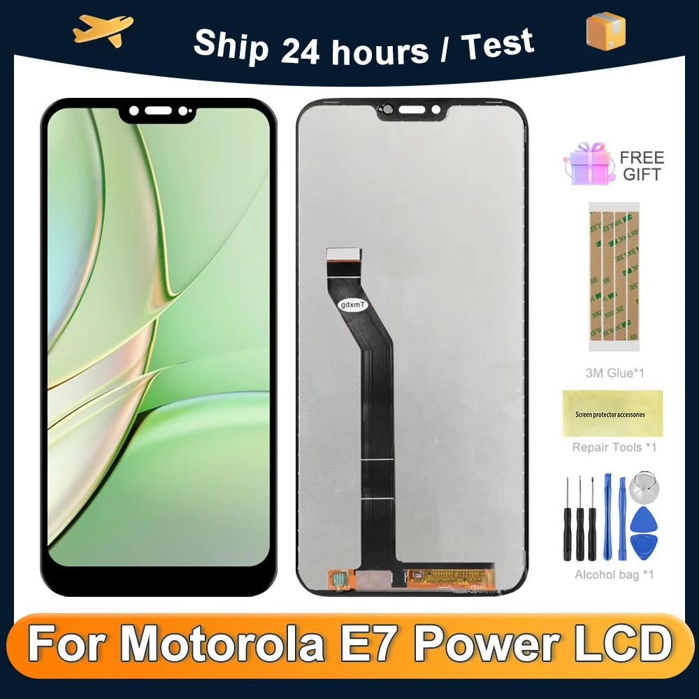 For Motorola Moto G7 Power XT1955 XT1955-4 6.2''LCD Display Touch Screen Digitizer Assembly Replacement For Moto G7 Power