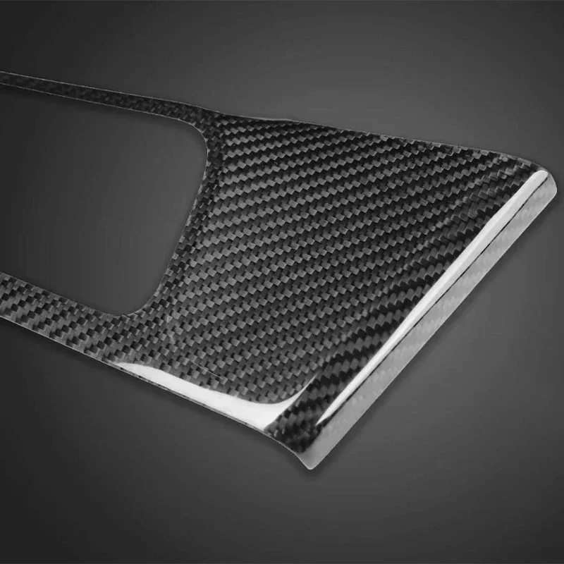 Real Carbon Fiber Car Door Inside Panel Decorate Cover Sticker Car Interior Accessories for Porsche Panamera 971 2017-2023