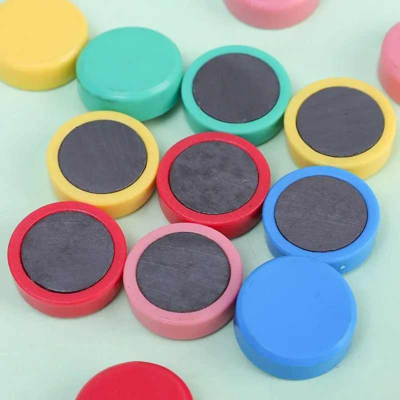 Colourful Strong Magnets Round Multi-purpose Fridge DIY Magnet Stickers Magnetic Particles for Office Message Whiteboard Decor