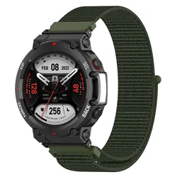 Pulseira de nylon para relógio inteligentePulseira de alta qualidade para huami, t-rex/t-rex 2 pro, para mulheres