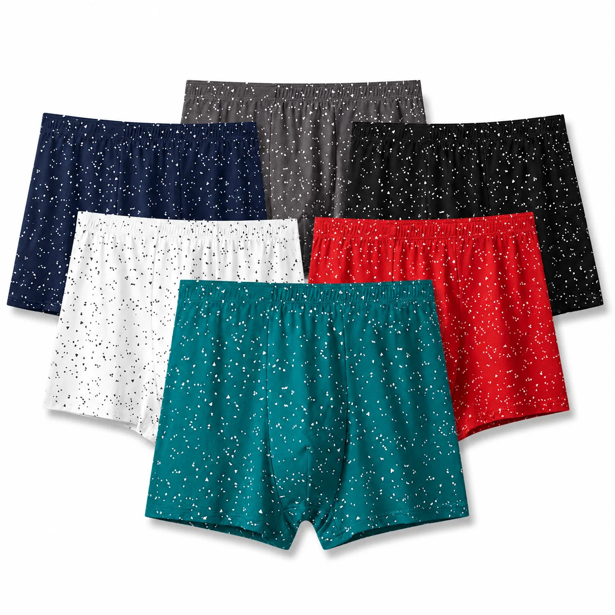 3Pcs L-10XL Men’s Plus Size Boxer Briefs Cotton Underwear  Comfortable Men’s Shorts Breathable Casual Boxer Shorts