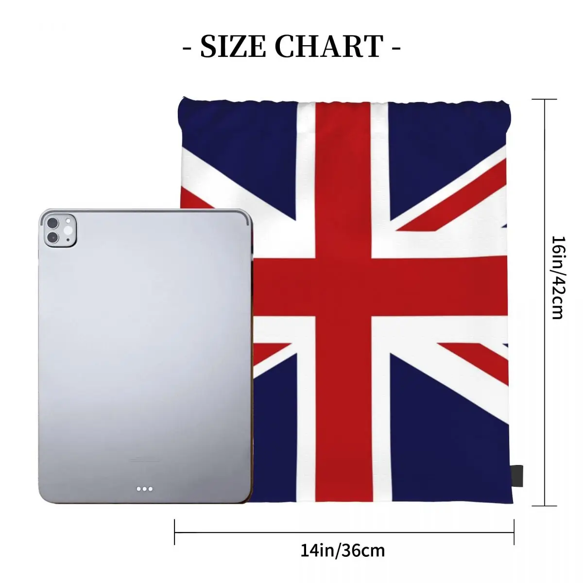 Union Jack Flagge der britischen Rucksäcke tragbare Kordel zug Taschen Kordel zug Bündel Tasche Sporttasche Bücher taschen für Mann Frau Schule