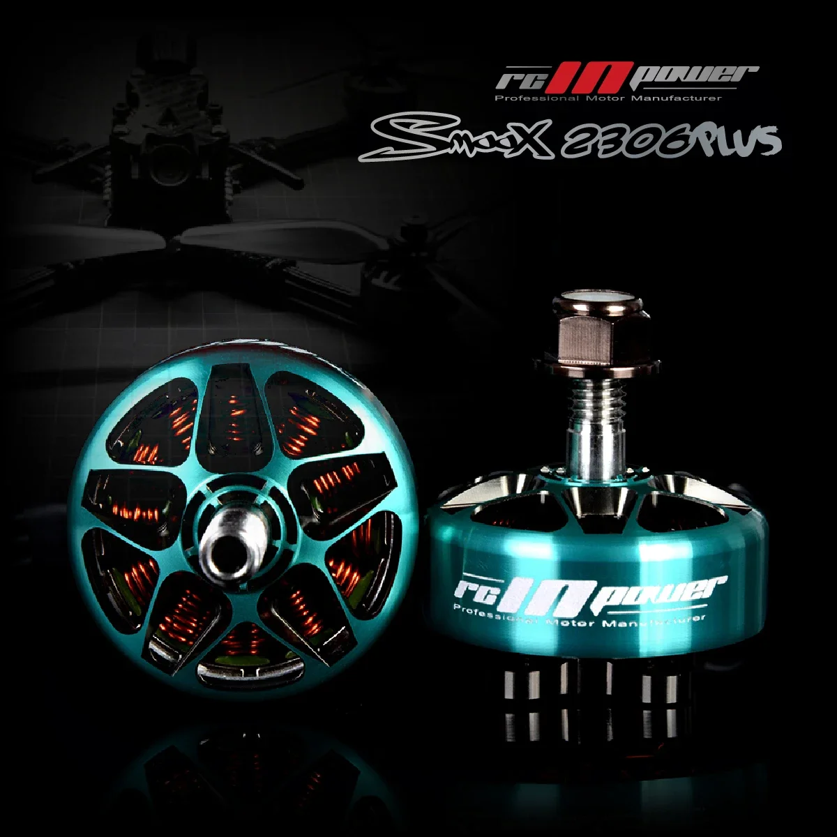 RCINPOWER SmooX 2306 Plus 1350KV 1880KV 6S 2280KV 2580KV 4S motore Brushless per droni RC FPV Freestyle a lungo raggio