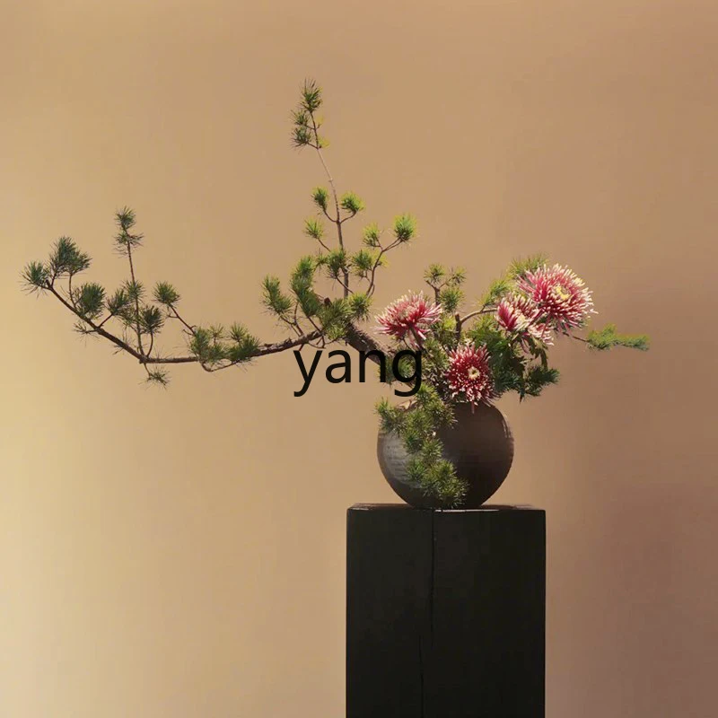 

LTT desktop simulation green plant bonsai plant new Chinese simulation flower soft decoration ornament